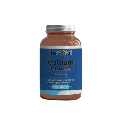 Calcium citrate 500 mg от турецкой компании TurVital